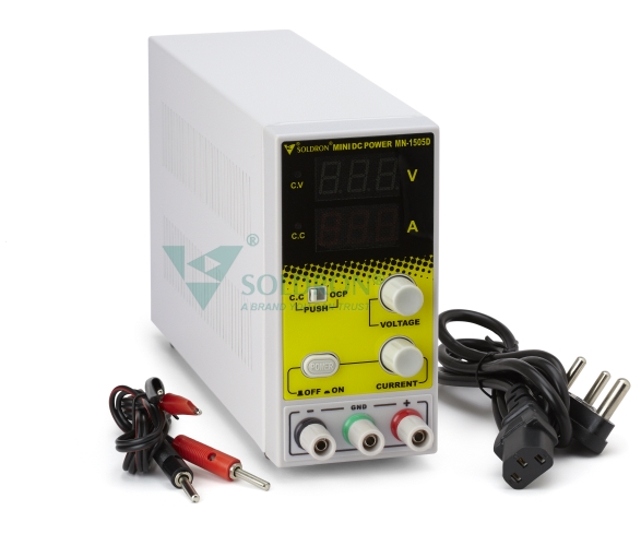SOLDRON MINI DC POWER SUPPLY 15V/5A