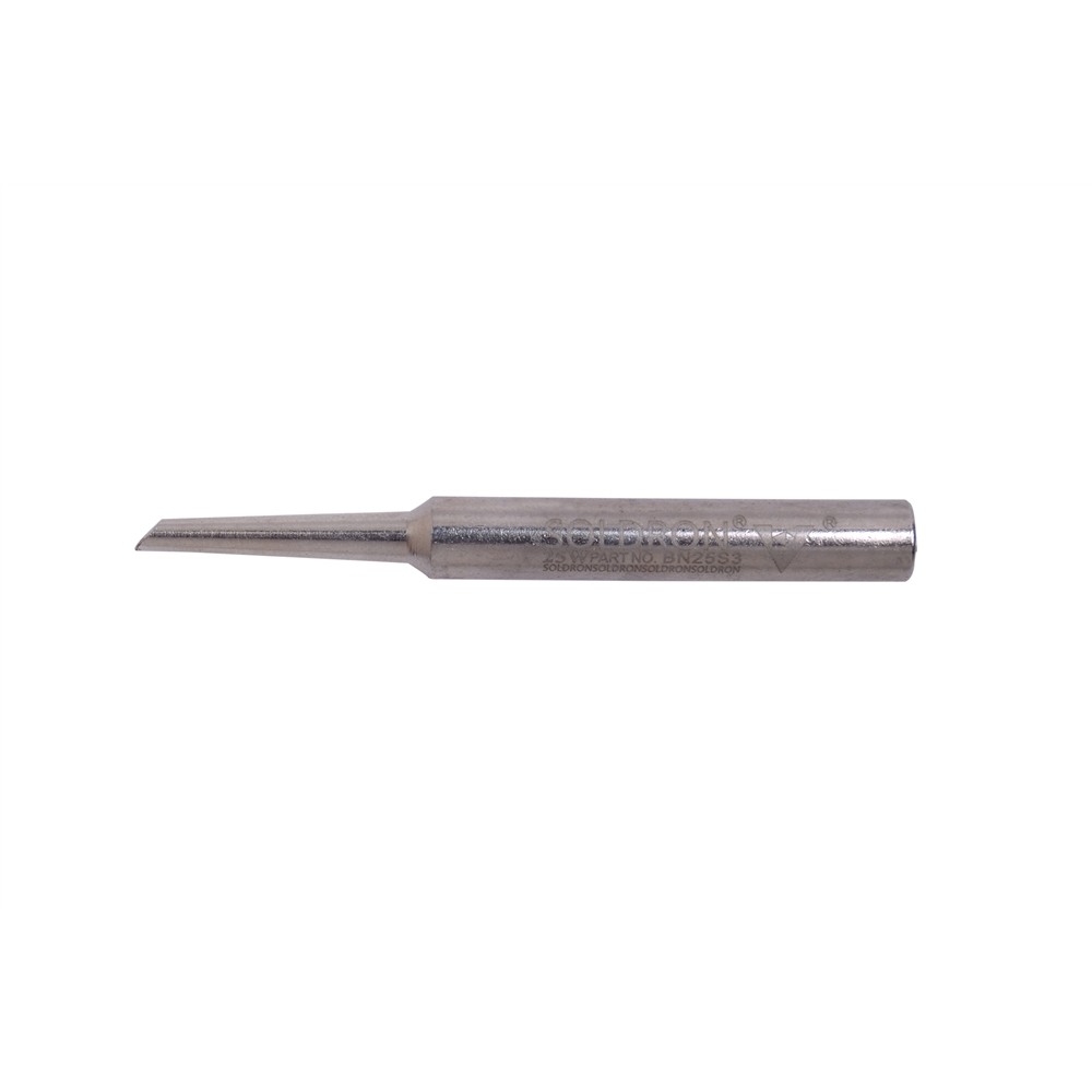 25w Nickel Plated Spade 3mm Bit